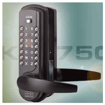 Mechanisch codeslot NK7500, mat zwart