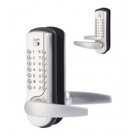 Mechanisch codeslot NK7500 met dubbelzijdige codebediening, aluminium