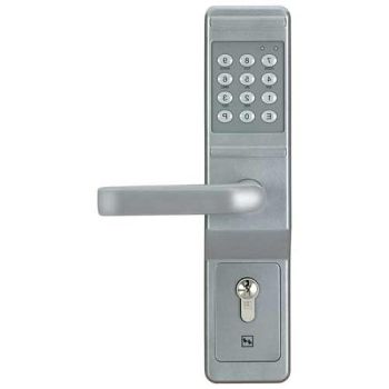 Codeslot Unicode 495-10 linkswijzend, PC72, zilvergrijs
